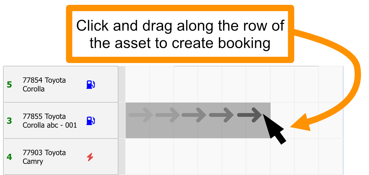 The booking details form after selecting a time slot